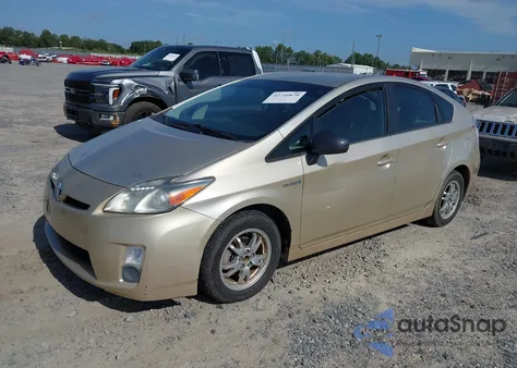 2010 Toyota Prius из США, поврежденный, VIN JTDKN3DU3A0166457